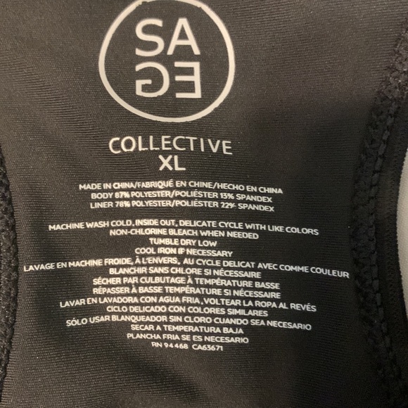 NWT Sage Sports Bra - Picture 3 of 7